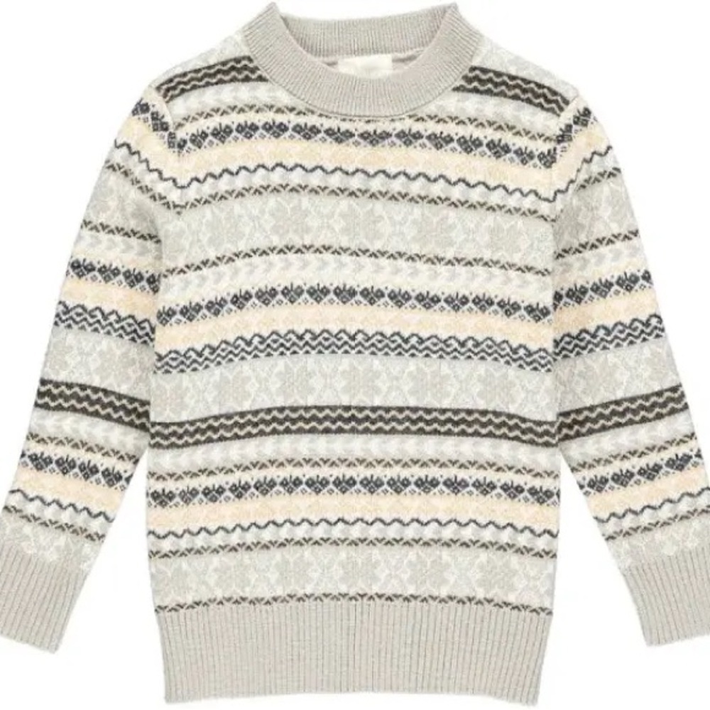 Me & Henry beige sweater size 4-5Y/4T
